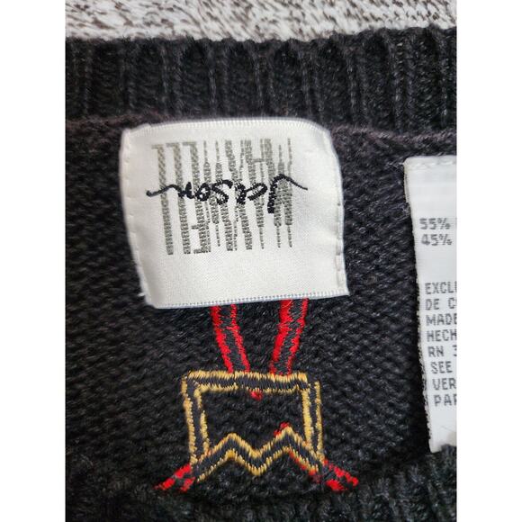 Jason Maxwell Vintage Christmas Cardigan Women;s Size large - Picture 3 of 8